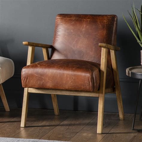 Leather Chairs & Armchairs